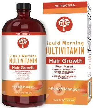 Peach & Mango Liquid Multivitamin