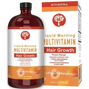 Peach & Mango Liquid Multivitamin