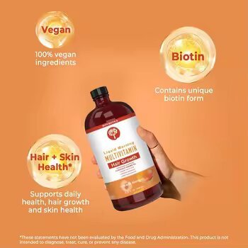 Peach & Mango Liquid Multivitamin