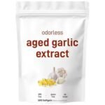 Odorless Aged Garlic Extract Softgels