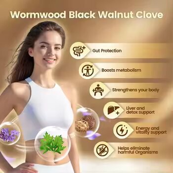 Mugwort and Walnut Capsules