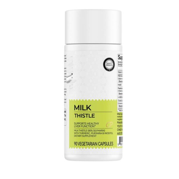 Milk Thistle 300mg Extract Cleanse Capsules, 90 Capsules