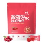 Cranberry Probiotic Gummies for Women, Urinary Tract Health & Digestive Support, Extra Strength