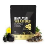 VivoNu Himalayan Shilajit, Ashwagandha Gummies & Gokshura | 85+ Trace Minerals & Fulvic Acid | Organic Micronutrient Supplement for Men & Women (3000mg Per Packet)