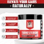Turkesterone with Tongkat Ali Supplement, 120 Capsules