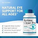 Retina Clear Eye Supplement - Retina Clear Eye Capsules - Powerful, Advanced Formula for All-Natural Visual Health, RetinaClear Pro Reviews